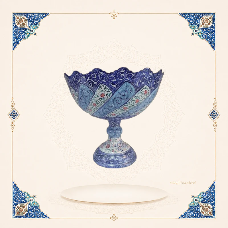 کاسه پایه دار۱۶در۱۵ - 01 کاسه پایه دار15/5*16 - Image 1